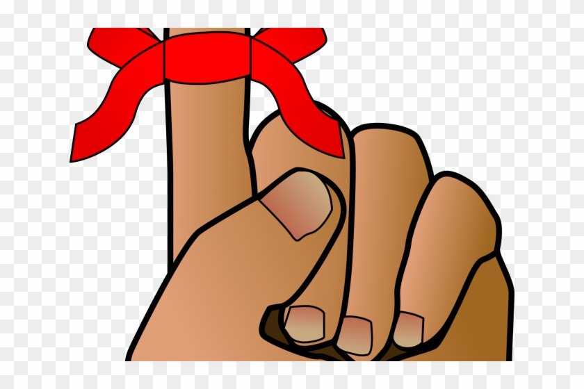 Remember Clipart Reminder - String On Finger #1653005