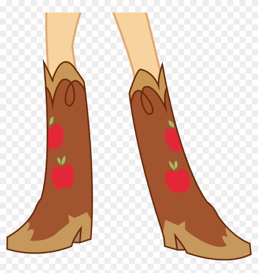 Image Applejack S Boots - Cartoon Girl Boot #1653061