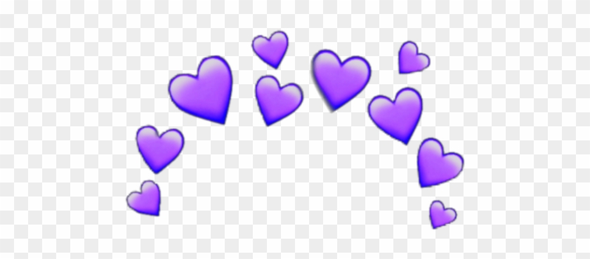 Purple Heart Emoji Transparent - Emoji Png Heart Purple #1653101