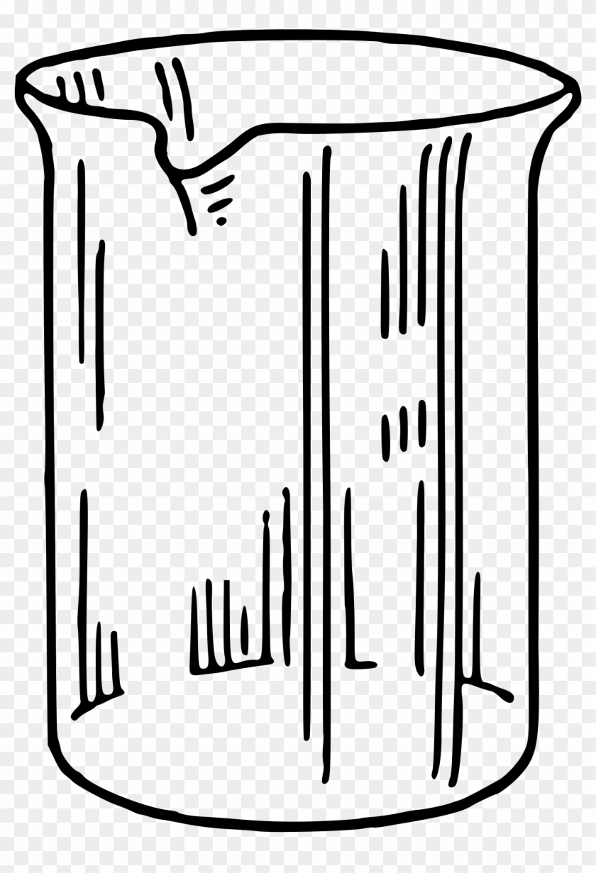 Clipart - Clip Art Of Beaker #1653201