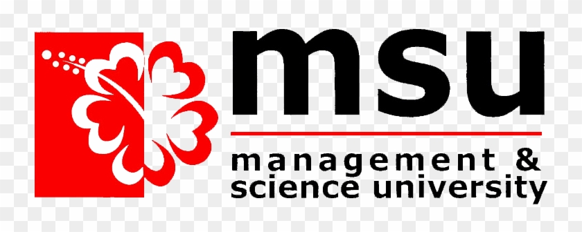 Msu Logo The Emblem Management And Science University - Management And Science University Logo #1653254