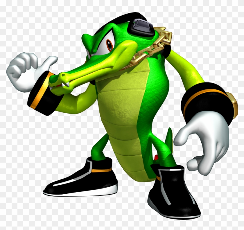 Vector The Crocodile Sonic Heroes Art - Sonic Crocodile #1653292