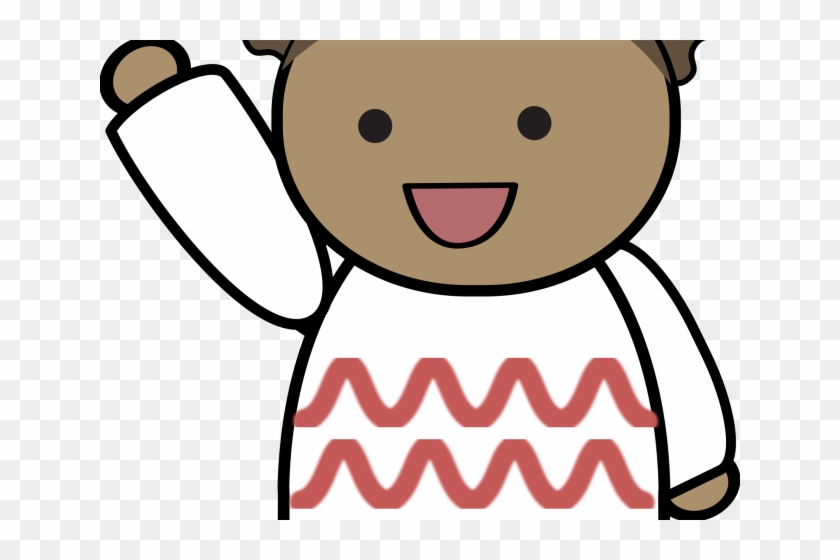 Hello Clipart Big Wave - Clipart Kid Waving Hello #1653298