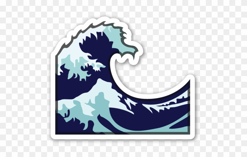 Waves Of Awesomeness - Wave Emoji #1653306