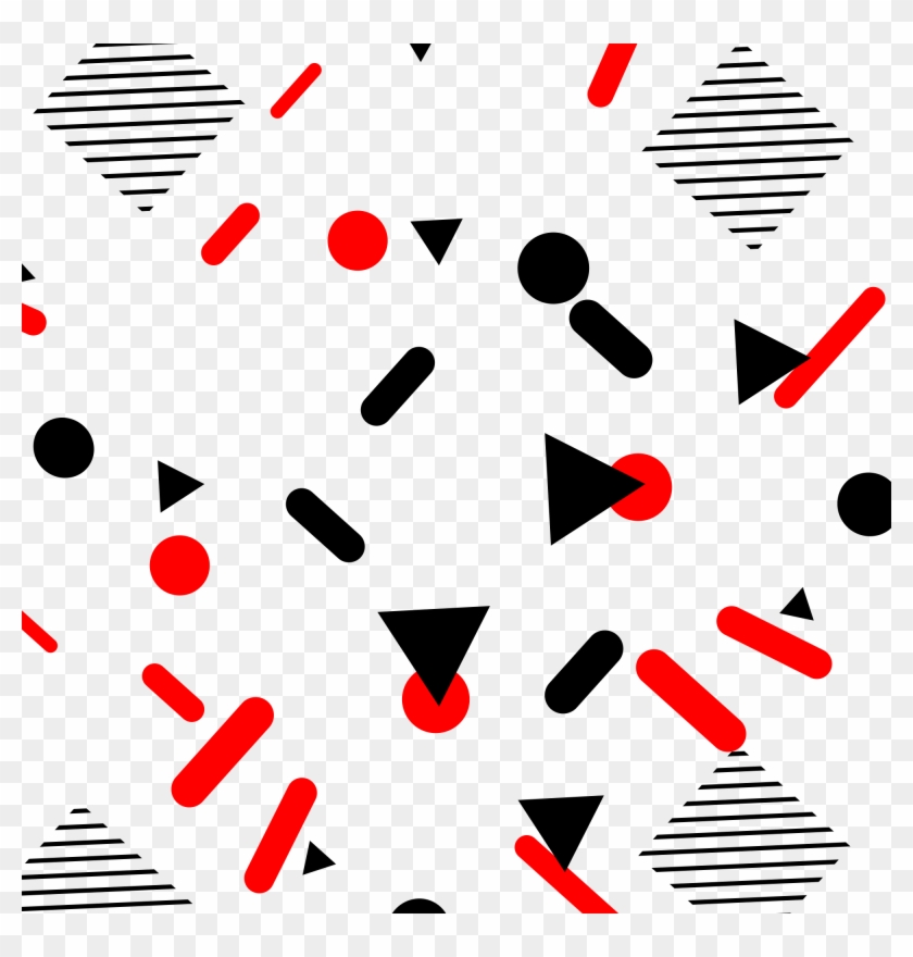 Memphis Effect Decorative Elements Png And Psd - Memphis Effect Decorative Elements Png And Psd #1653388