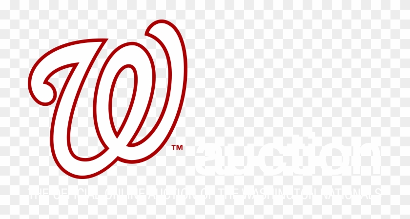 Major League Baseball Auction - Washington Nationals Logo Stencil #1653443