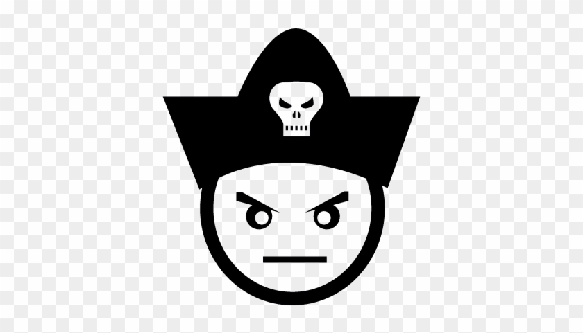 Bad Pirate Face Vector - Pirate Face Png #1653449