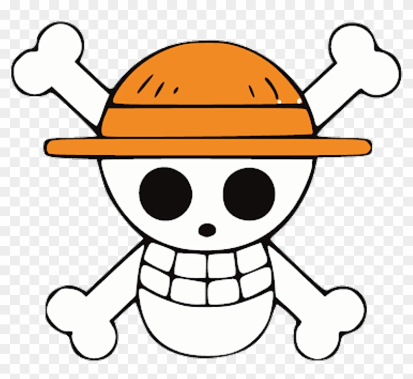 Onepiece Luffy Anime Pirate Pirata Logo Skull Caveira - Monkey D. Luffy #1653468