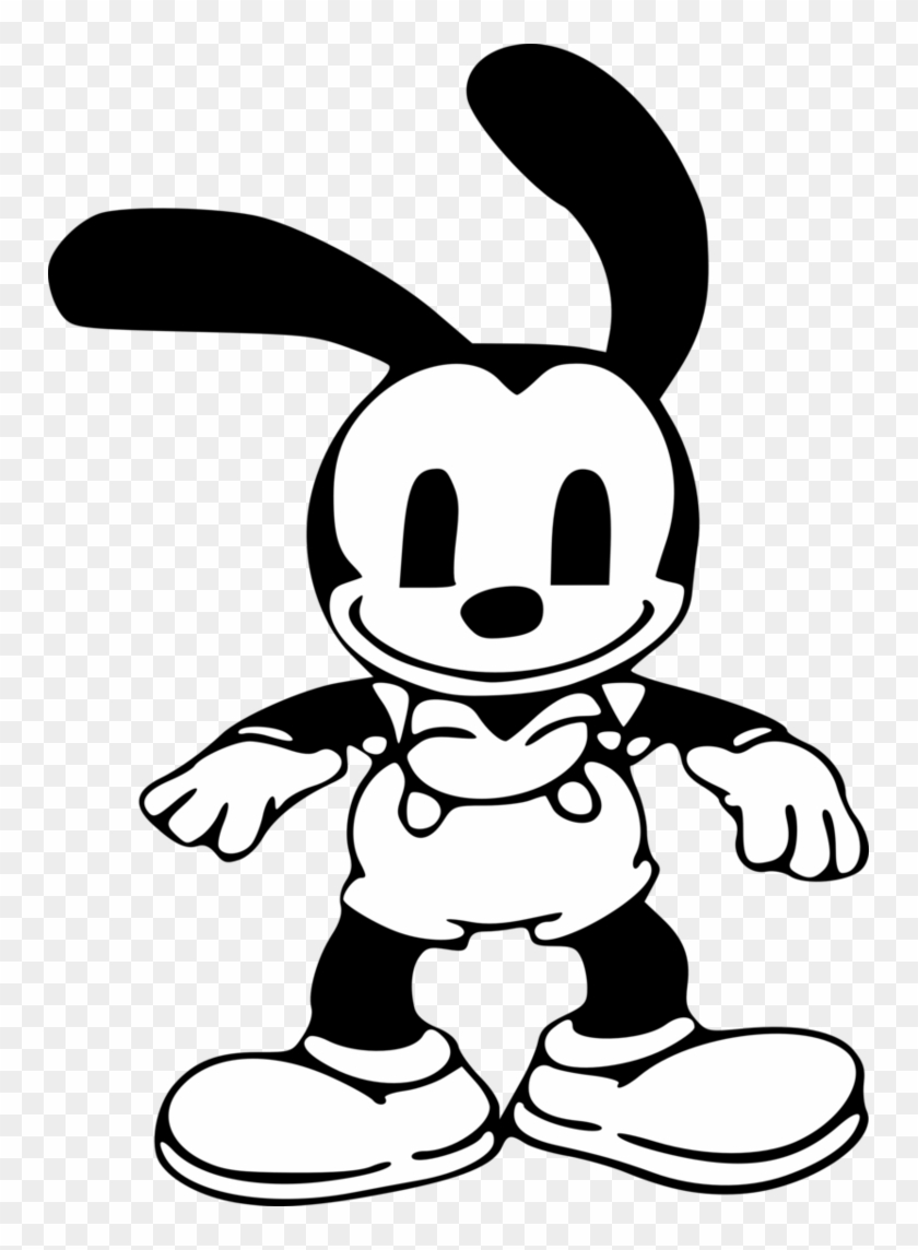 Group Clipart Bunny - Old Oswald The Lucky Rabbit #1653571