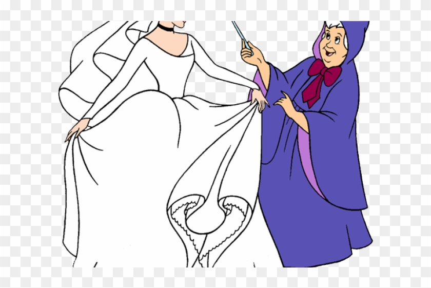 Cinderella Clipart Fairy Godmother Cinderella - Cartoon #1653574