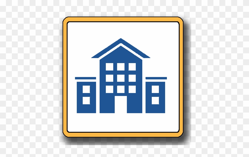 Community Resources - Icon Gedung Png #1653664
