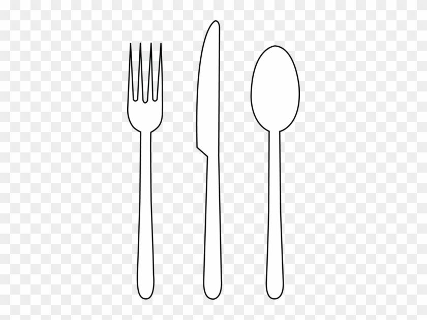 Fork Clipart Graphic - Fork And Spoon Drawing #1653725