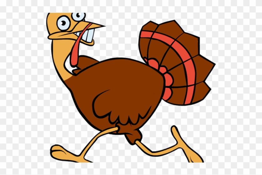 Turkey Clipart Clipart Running - Turkey Running Cartoon #1653746