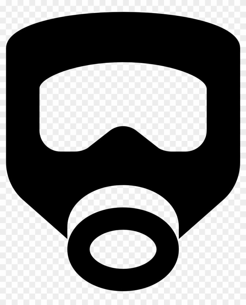Escape Mask Filled Icon - Icone Masque A Gaz #1653753