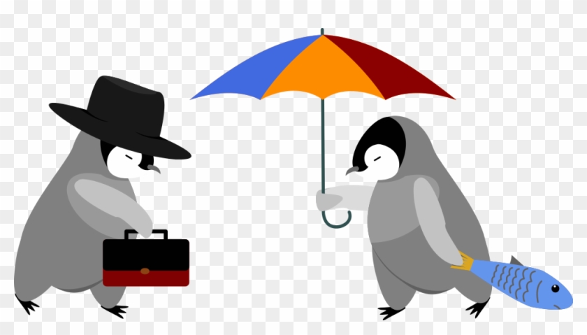 Cute Penguin Clipart - Cartoon #1653884