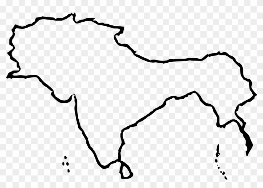 All Photo Png Clipart - Akhand Bharat Outline #1653935