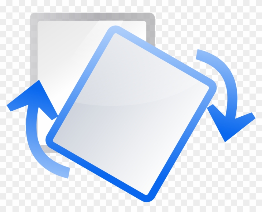 Oxygen480 Actions Transform Rotate - Rotate Image Icon Png #1654025