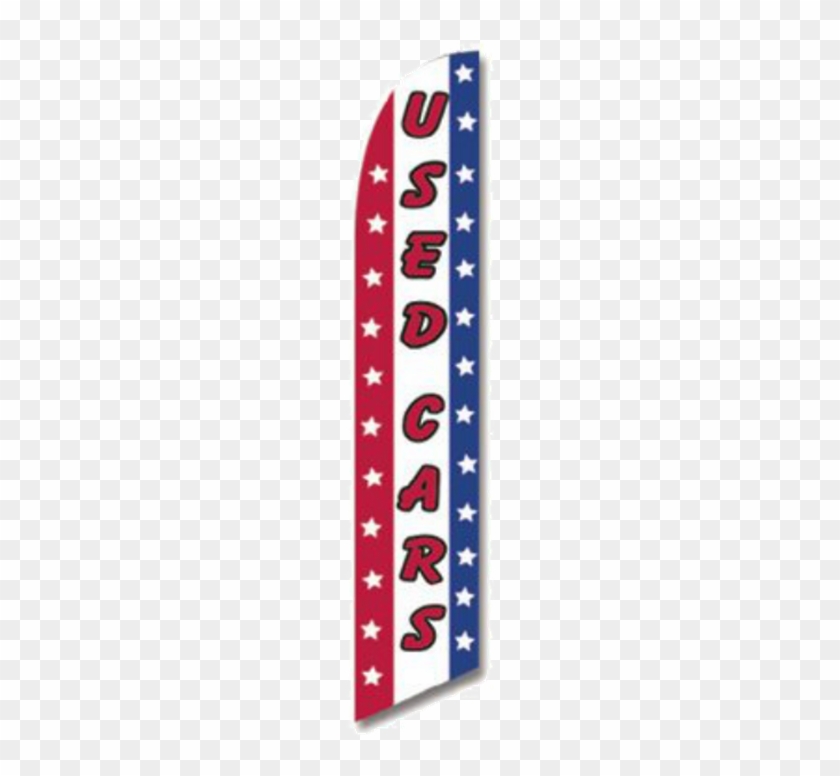Used Cars Red White And Blue Swooper Banner - Used Cars Red White And Blue Swooper Banner #1654053
