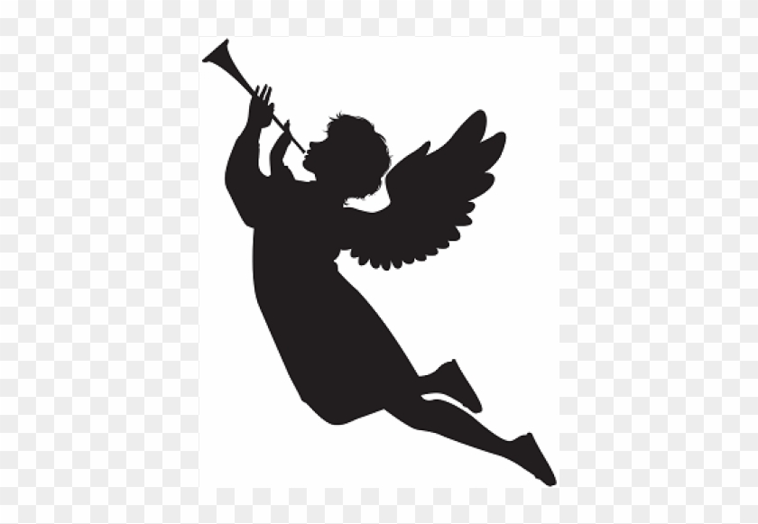 Angel Silhouette Clipart Png #1654200