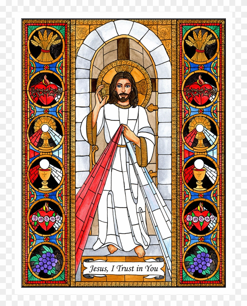 Divine Mercy - Divine Mercy Stained Glass #1654206