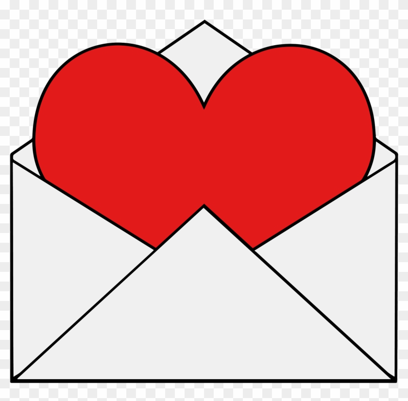 Heart With Circle Borderdownload Now Heart With Envelope - Heart #1654261
