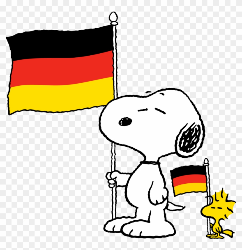 Snoopy Clip Art Flag - Snoopy Germany #1654279
