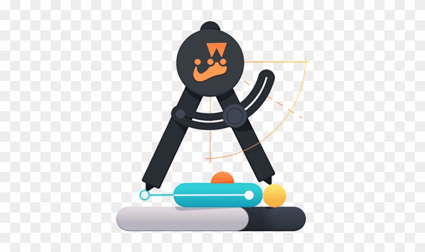 Abstract Illustration Representing The Course - Cartoon #1654479