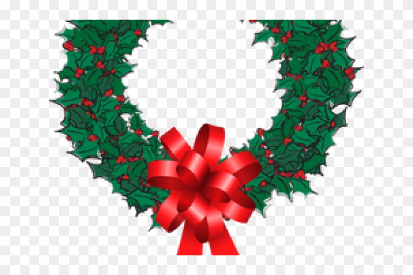 Christmas Holly Wreath Png #1654495