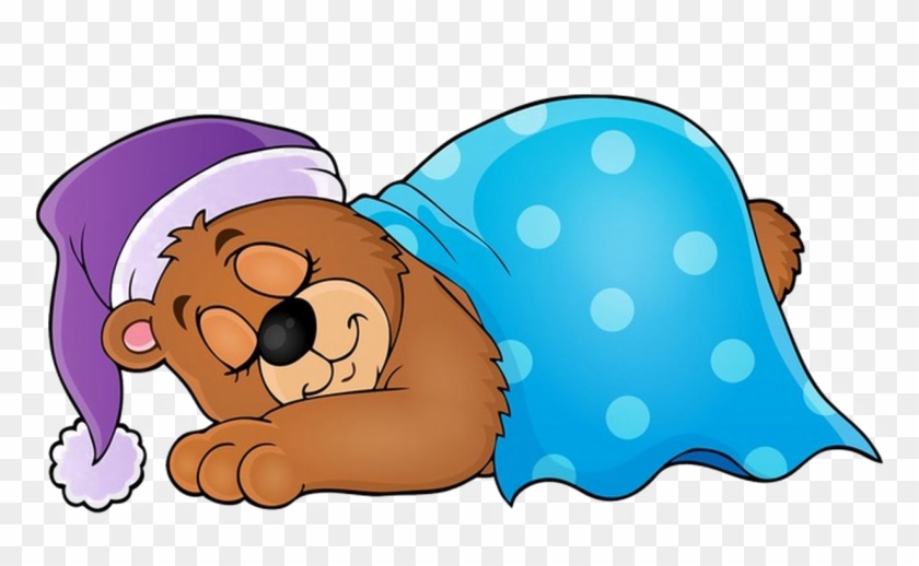 Sleep - Sleepy Teddy Bear Clip Art #1654520