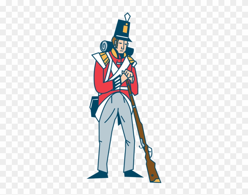 Redcoat Png - British Red Coat Clipart #1654521