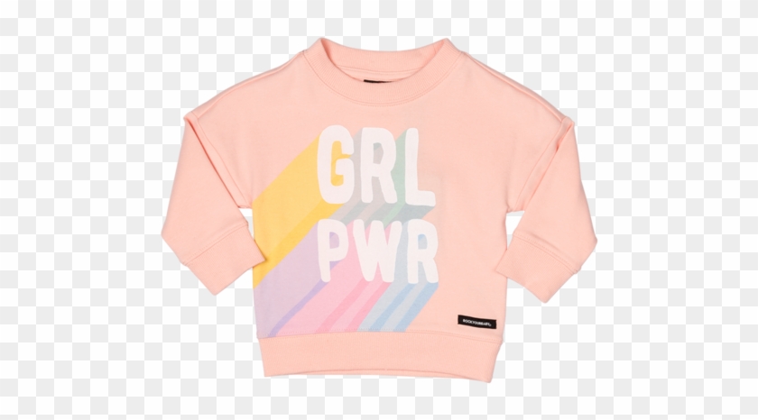 Rock Your Baby Girl Power Baby Jumper - Sweater #1654573