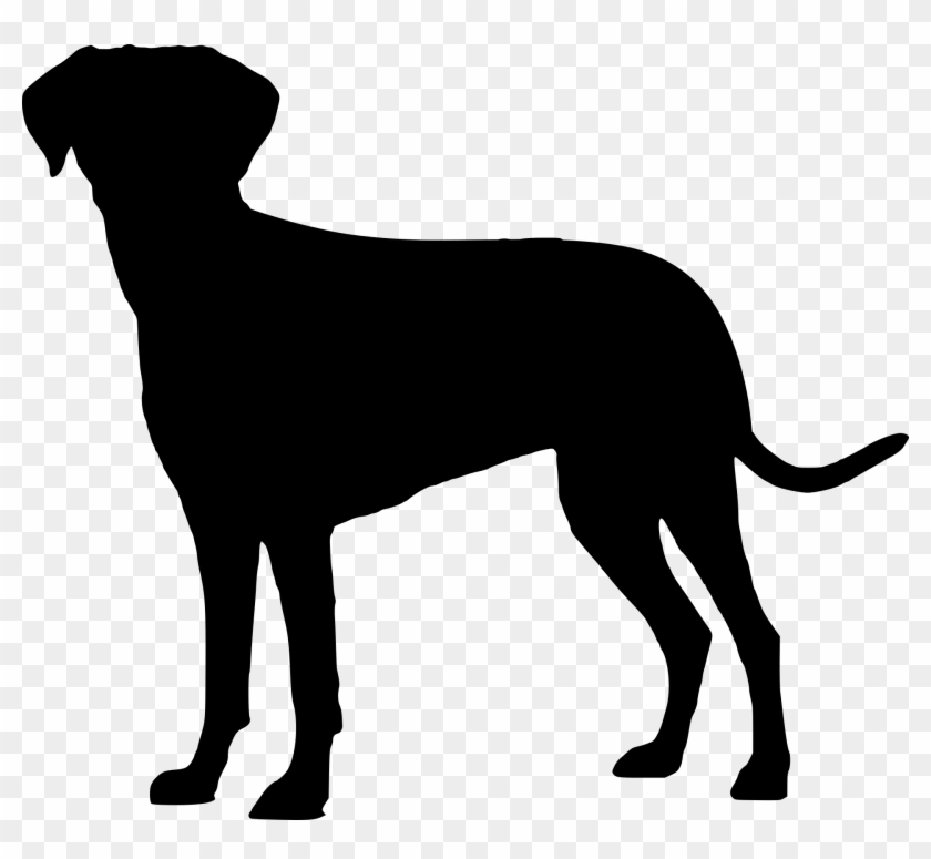 Silhouette - Silueta De Perro Png #1654619