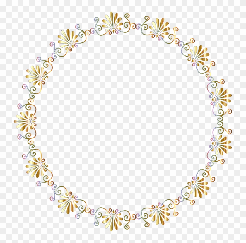 Computer Icons Greek Language Picture Frames Free Commercial - Circle Fancy Frames Transparent #1654649