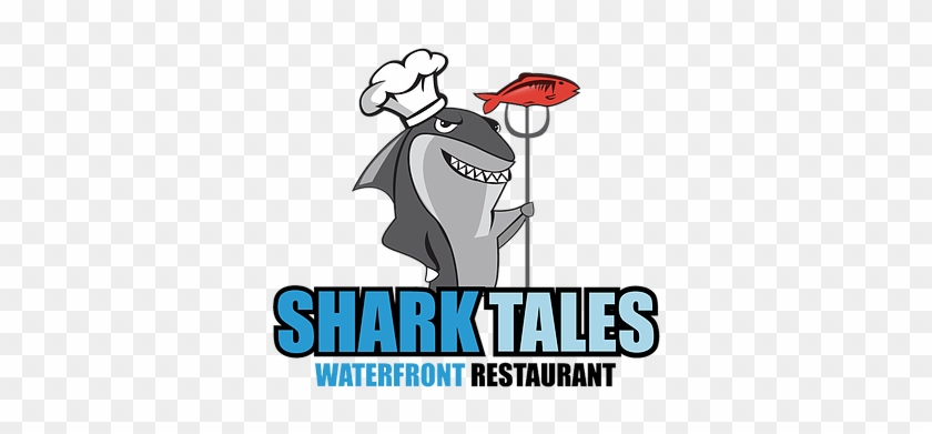 Shark Tales Waterfront Restarant Offers Fresh Seafood, - Cartoon #1654693