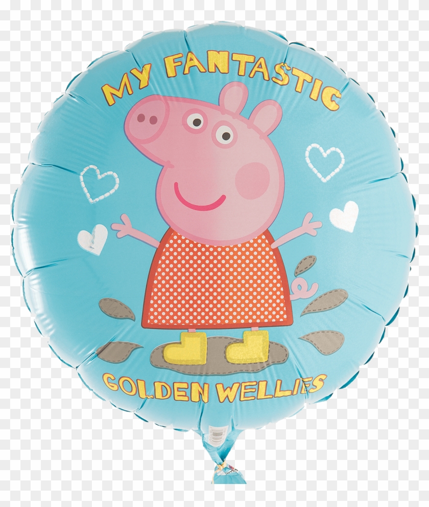 Peppa's Fantastic ~golden Wellies - Balloon #1654711
