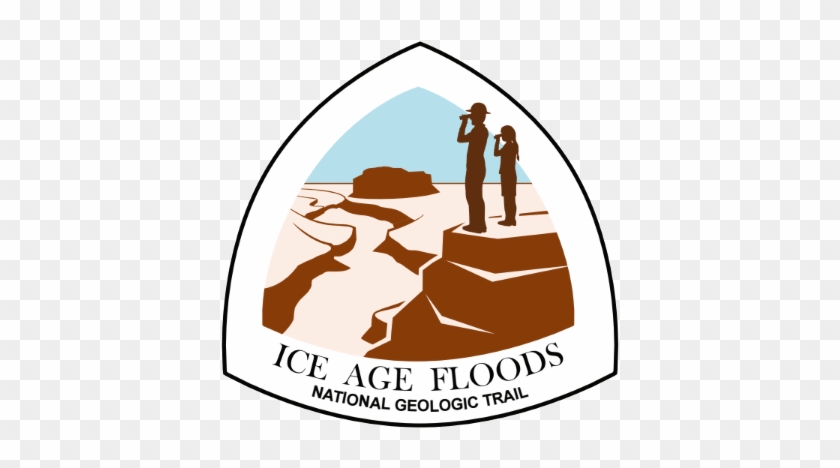 Activities, Partnerships And Collaborative Work With - Ice Age Floods National Geologic Trail Logo #1654759