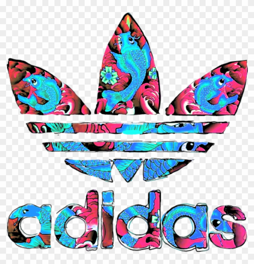 Adidas Sticker - Logo De Adidas En - Transparent Clipart Images Download