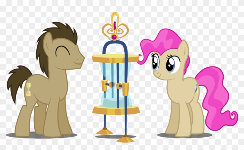 Alexvar, Doctor Mayor, Doctor Whooves, Hourglass, Mayor - Cartoon #1654877