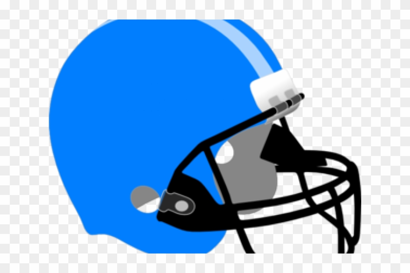 Light Blue Clipart Football Helmet - Pink Football Helmet Clipart #1654938