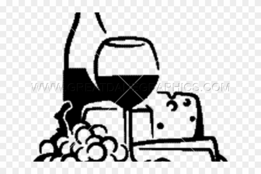 Cheese Clipart Wine Bottle - Cheese Clipart Wine Bottle #1655048