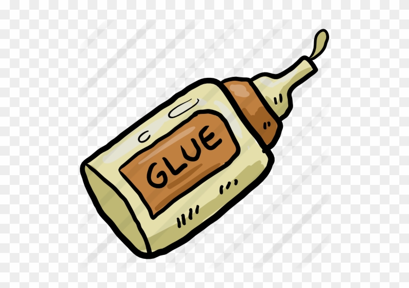膠 水 卡 通 Clipart Adhesive Clip Art - Glue Bottle Cartoon Png.
