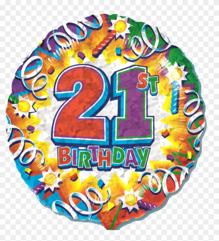 21st Birthday Balloon - Happy 50 Birthday Balloons #1655268