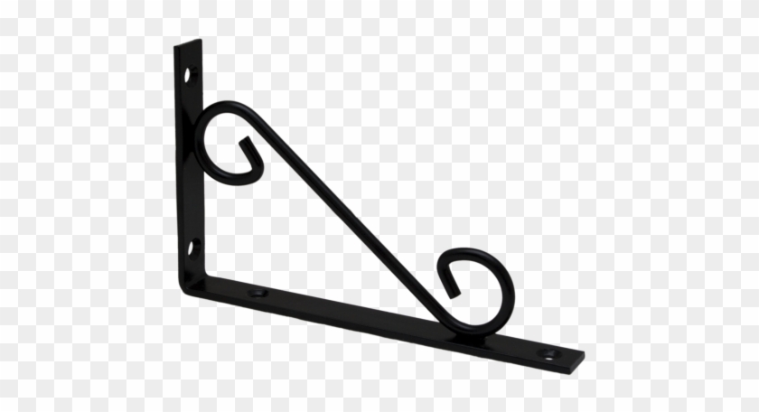 Scroll Brackets - Black - Hanging Brackets Bunnings #1655477