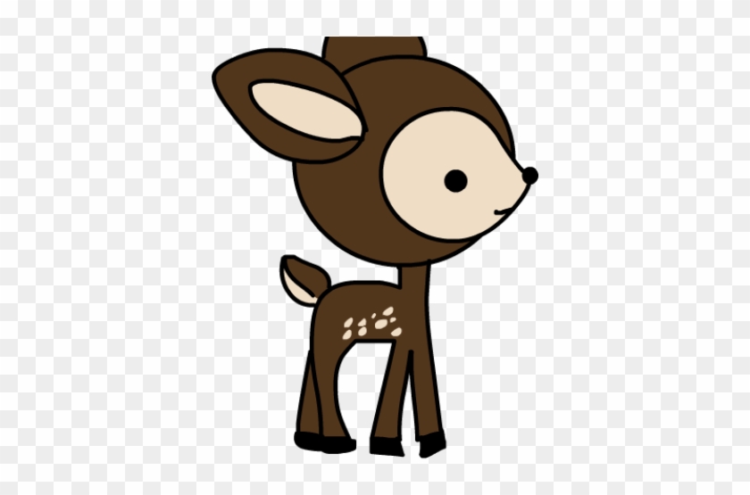 Fawn Clipart Woodland Animal - Clip Art #1655604