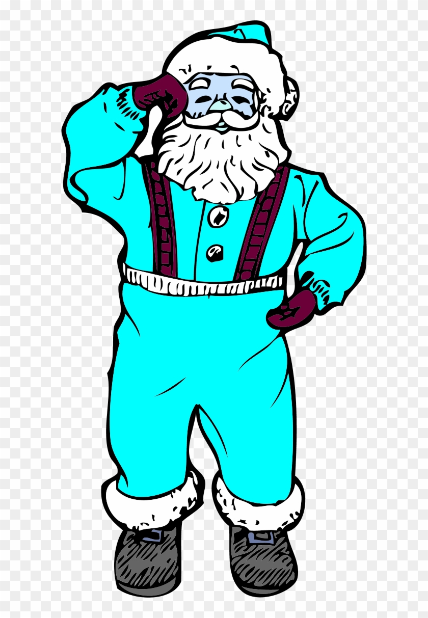 Vector Clip Art - Santa Clipart Transparent Background #1655673