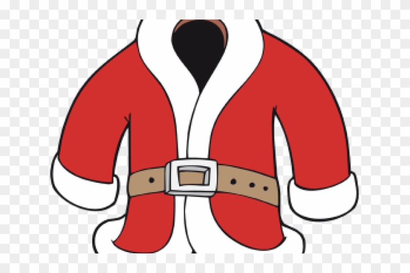 Santa Claus Clipart Jacket - Santa Claus Clothes #1655674