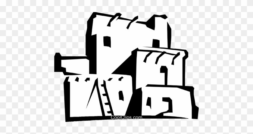 Ruins Royalty Free Vector Clip Art Illustration - Jumanos #1655721