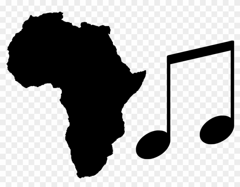 Africa Music Zp 8th Notes - Africa Map #1655813