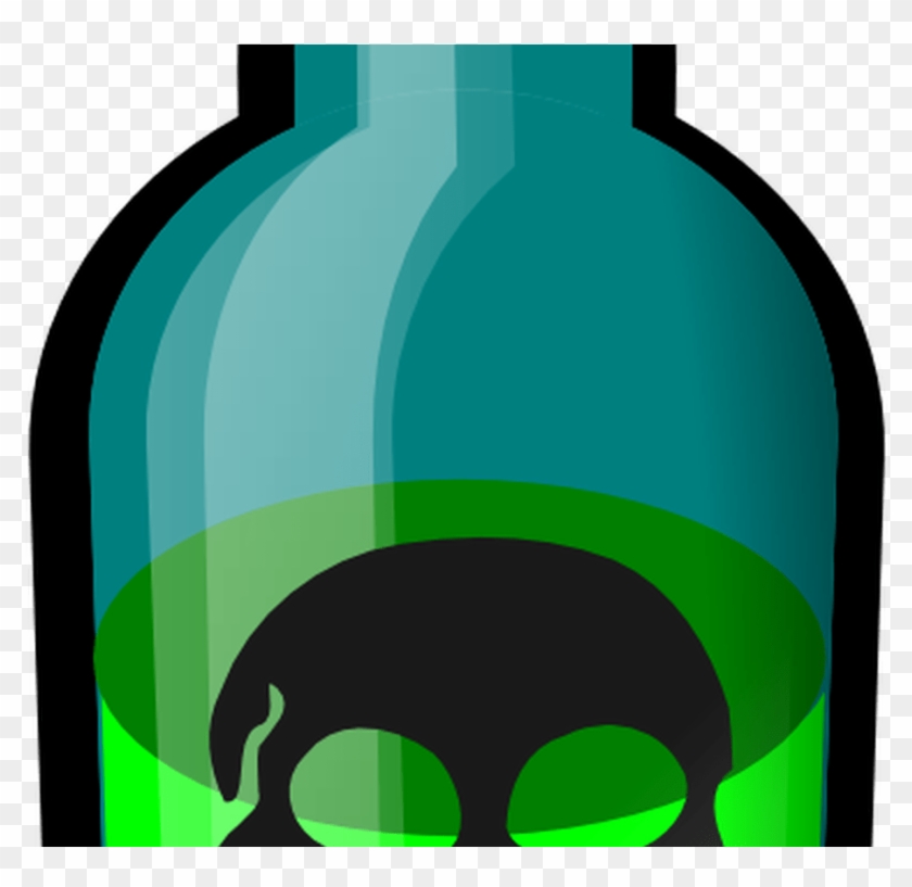Bottle Clip Art - Cartoon Poison Bottle #1655826