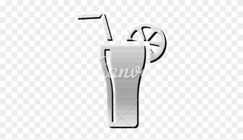 Metallic Icon Cocktail Drink - Metallic Icon Cocktail Drink #1655835